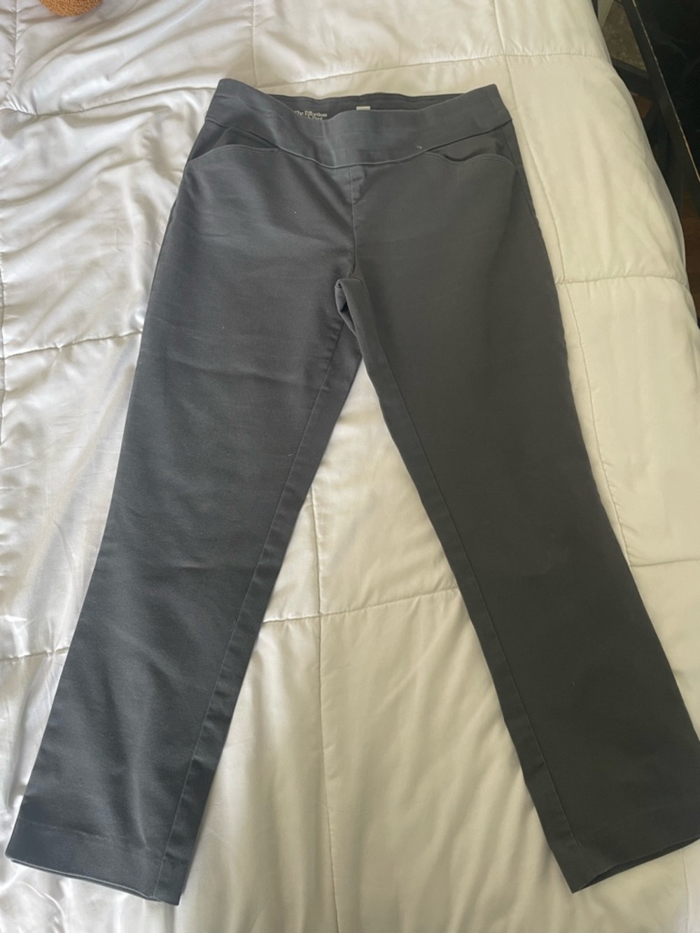 Grey Straight Leg pants